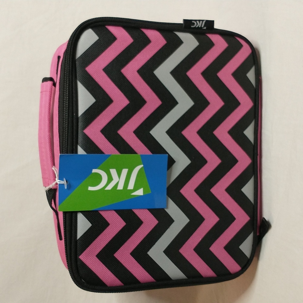 JKC Chevron Insulated Kids Lunch Bag